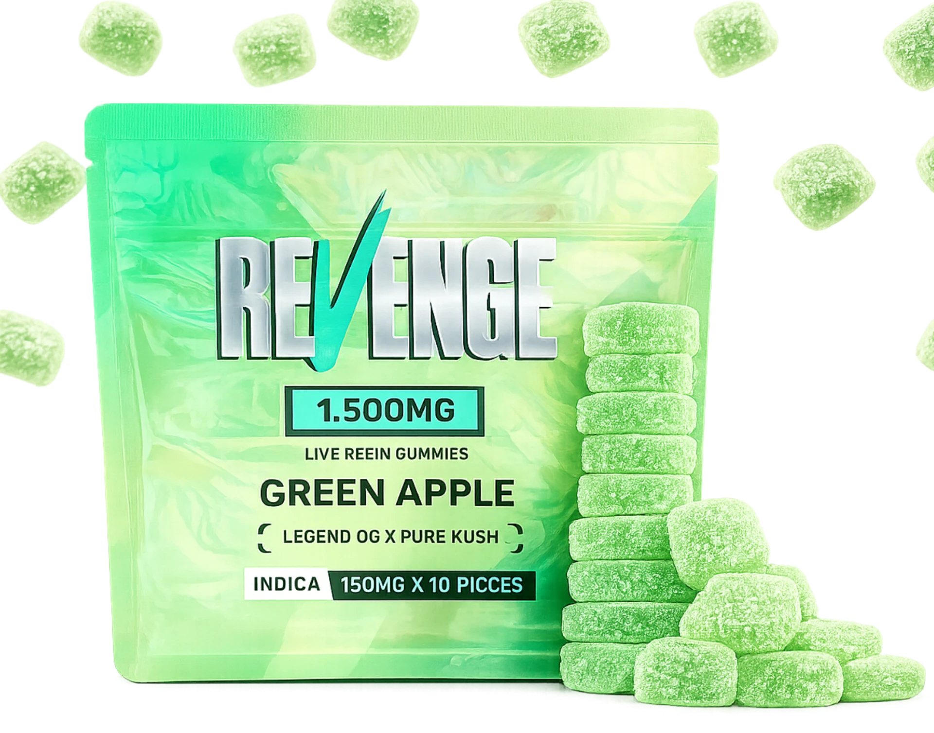 Revenge 1500mg Gummies