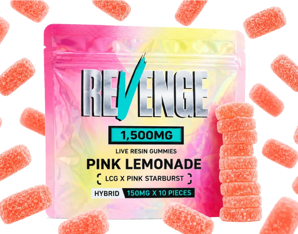 Revenge Pink Lemonade Gummies